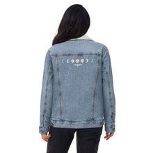 Load image into Gallery viewer, 'IWA + Moon Unisex Denim Jacket