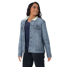 Load image into Gallery viewer, 'IWA + Moon Unisex Denim Jacket
