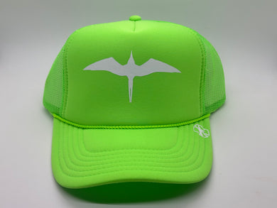 'IWA Bird Trucker (Neon Green+White Bird)