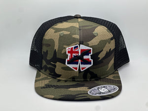 Iconic 'IWA HAE HAWAI'I Camo / Black Mesh Snapback