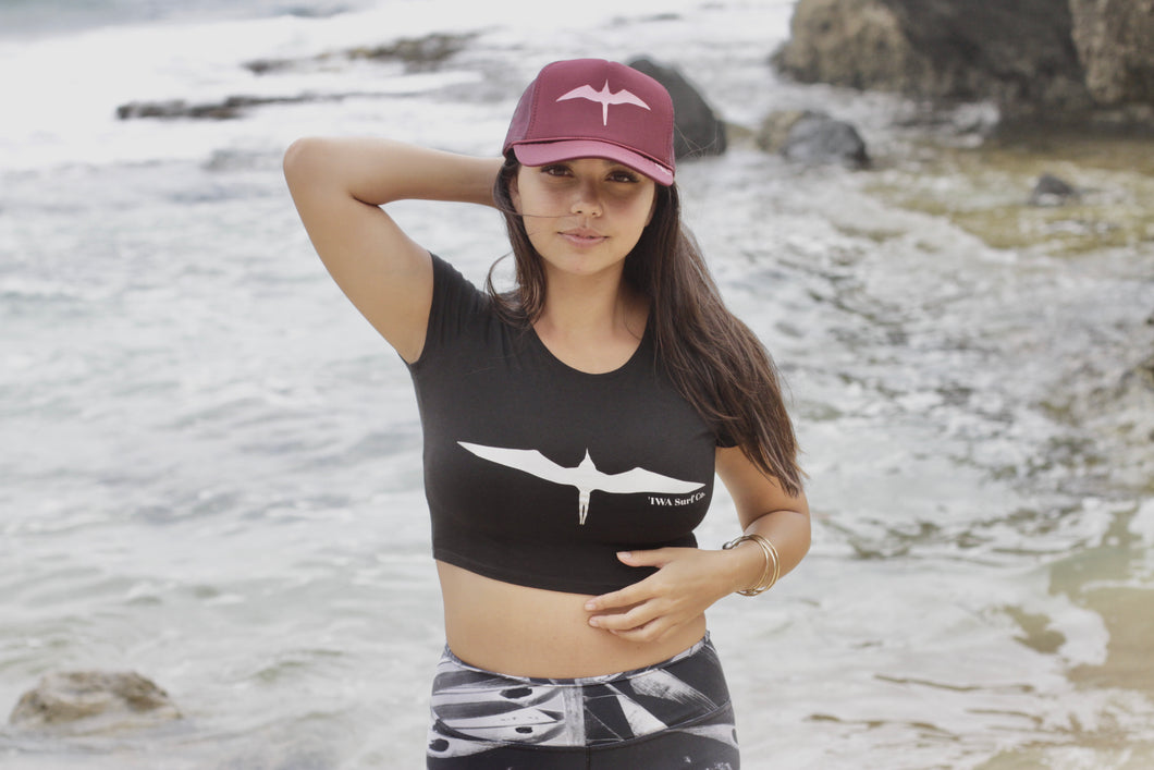 'IWA Trucker (Wine+Pink)