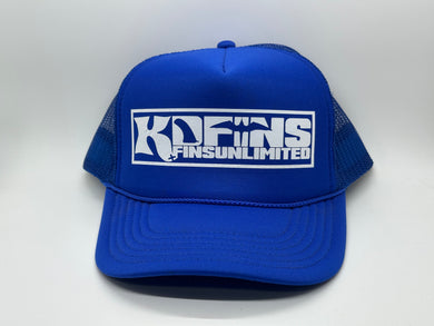 KD Fins x FinsUnlimited Trucker (Royal Blue)