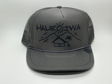 Haleiwa Trucker (Gray)