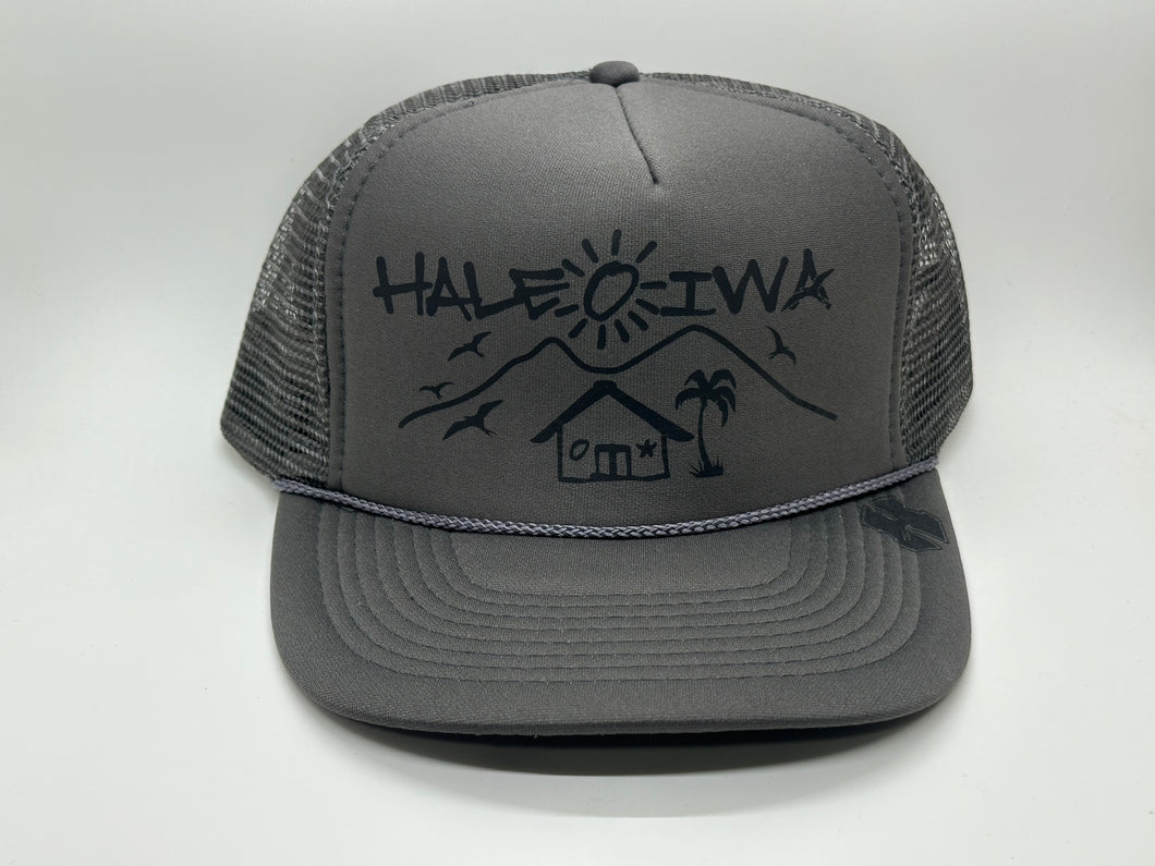 Haleiwa Trucker (Gray)