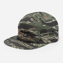 Load image into Gallery viewer, &#39;IWA 5-Panel Cap (Black Embroidery)