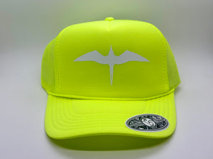 'IWA Bird Trucker (Neon Yellow+White Bird)