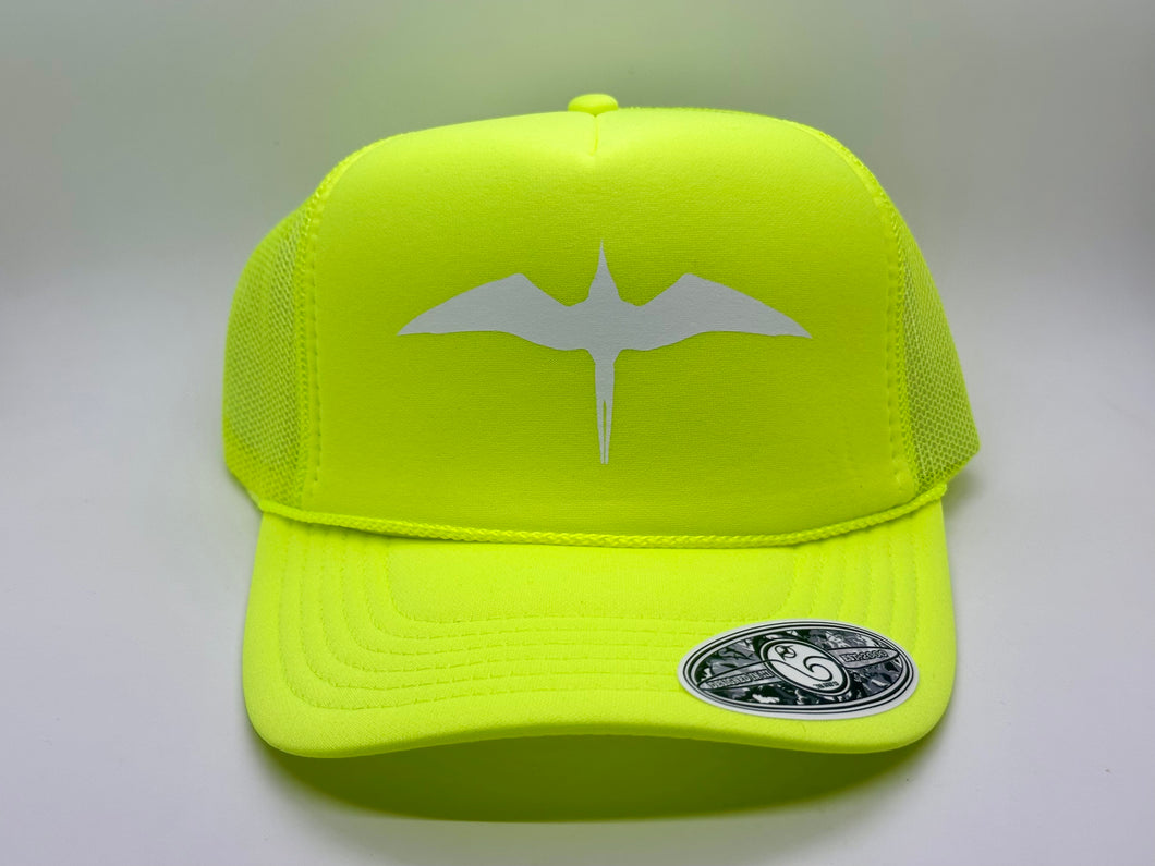 'IWA Bird Trucker (Neon Yellow+White Bird)