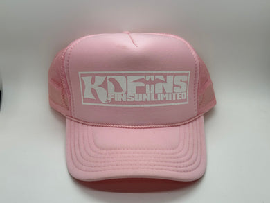 KD Fins x FinsUnlimited Trucker (Lt Pink)