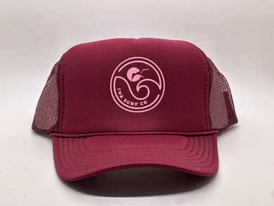 'IWA Surf Co. Trucker (Wine)