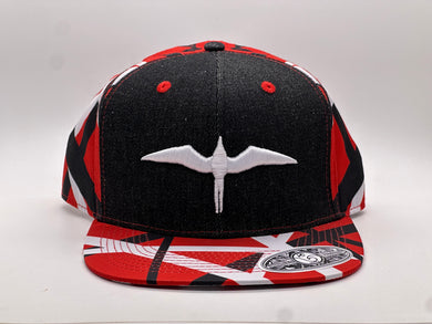 'IWA Van Halen Snapback (White Embroidery)