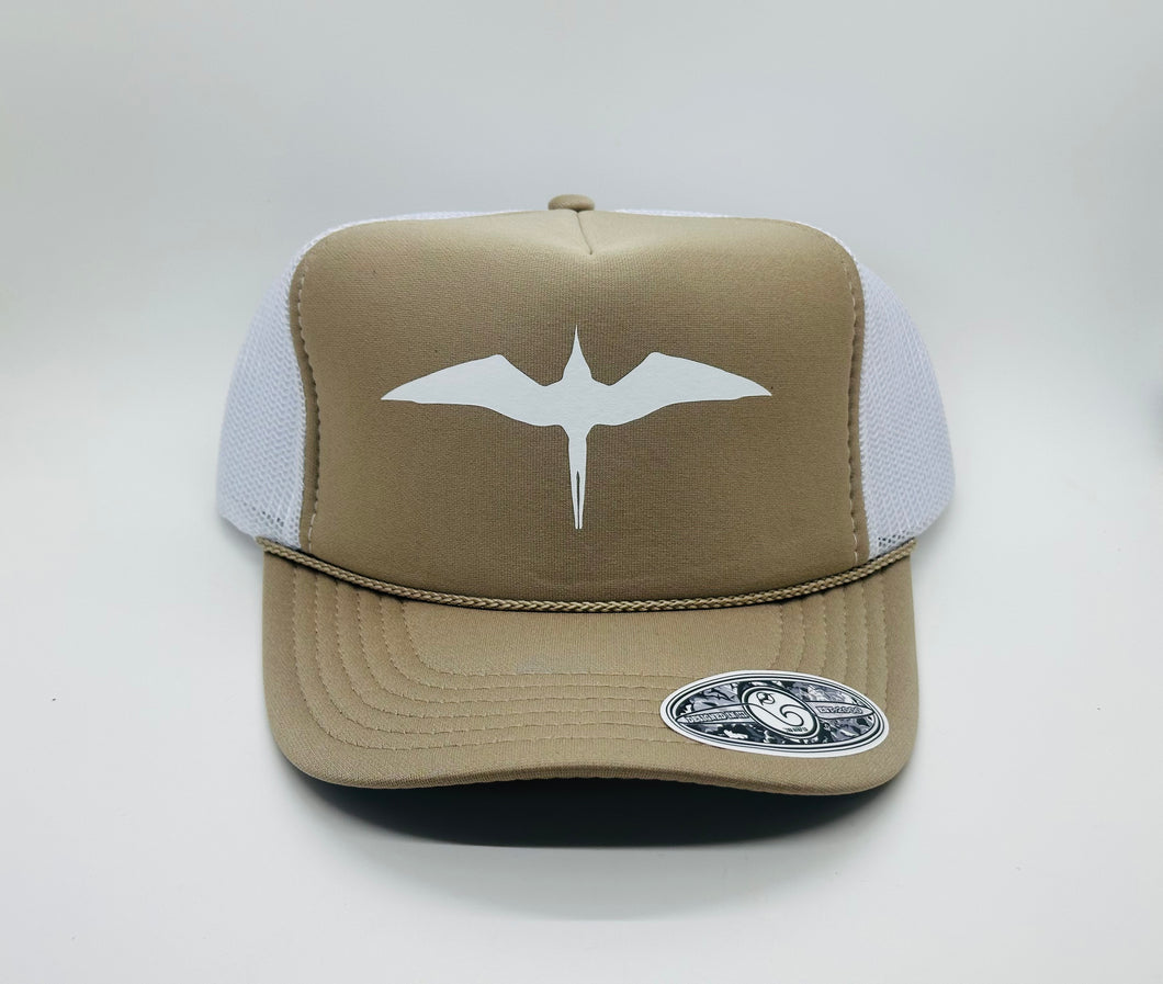 'IWA Bird Trucker (2tone Sand White+White Bird)