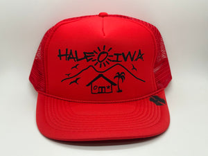 Haleiwa Trucker (Red)