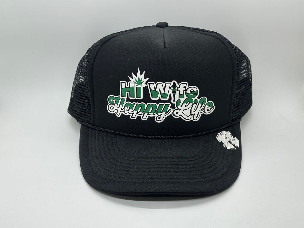 Hi Wife Happy Life Trucker