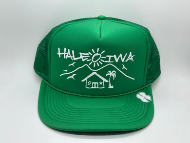 Haleiwa Trucker (Green)