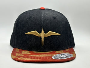 'IWA 'Ahu'ula Snapback (Gold Embroidery)