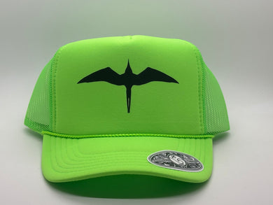 'IWA Bird Trucker (Neon Green+Black Bird)