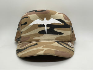 'IWA Bird Trucker (Sand Camo+White Bird)