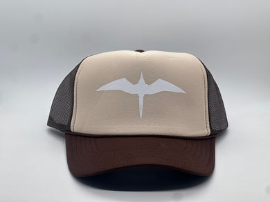 'IWA Bird Trucker (Brown / Sand+White Bird)