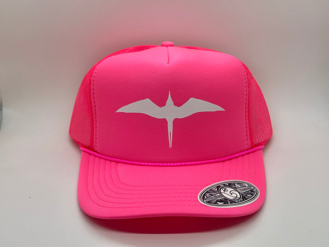 'IWA Bird Trucker (HotPink+White Bird)