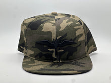 Load image into Gallery viewer, &#39;IWA Camo Snapback (Black Embroidery)