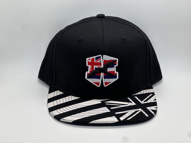 Iconic 'IWA HAE HAWAI'I Black Flag Bill Snapback