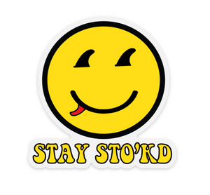 Happy Stay Sto'KD 3.25" Sticker