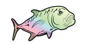 Ulua Slayer Hologram 6" Sticker