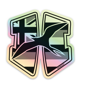 H-Flag Hologram 3" Sticker