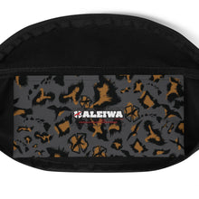 Load image into Gallery viewer, Island Leopard Fanny Pack (Greyscale)