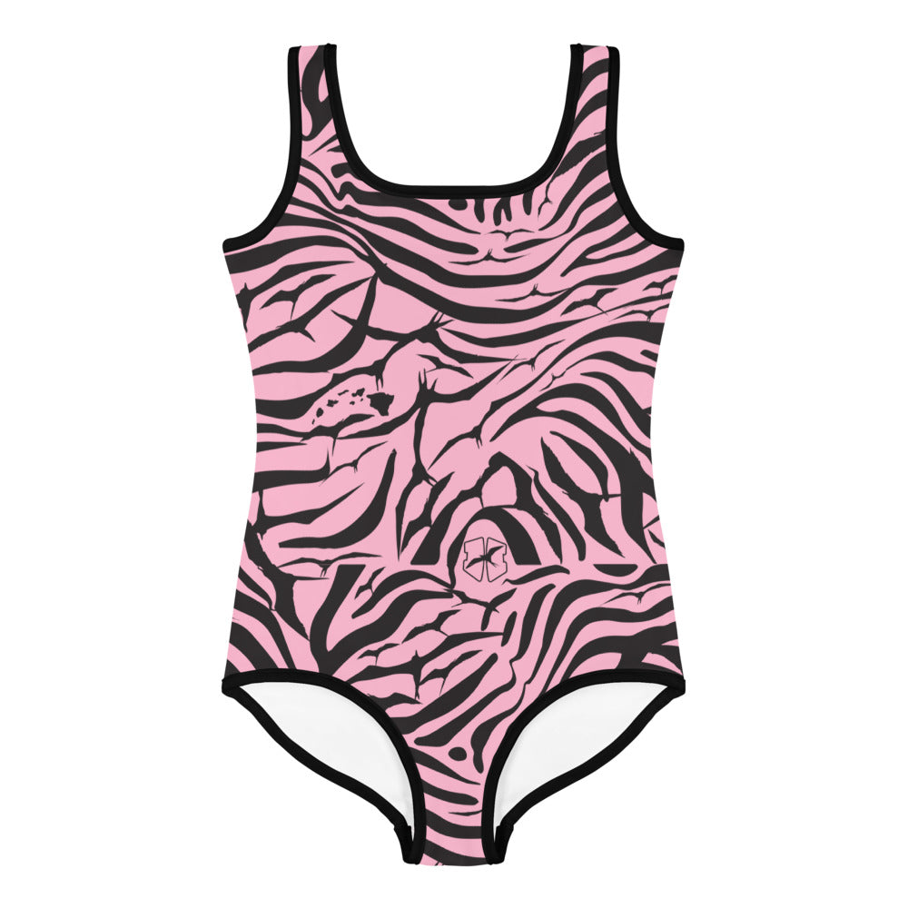 'IWA Zebra Keiki BodySuit (Rose)