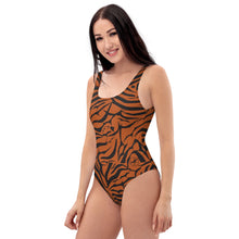 Load image into Gallery viewer, &#39;IWA Zebra Wāhine BodySuit (Tiger)