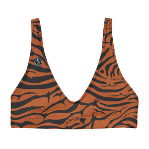 'IWA Zebra Bikini Top (Tiger)