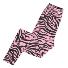 Load image into Gallery viewer, &#39;IWA Zebra Wāhine Leggings (Rosé)