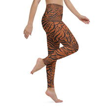 Load image into Gallery viewer, &#39;IWA Zebra Wāhine Leggings (Tiger)