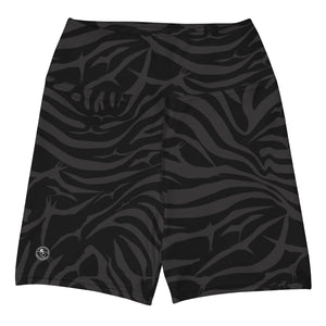 'IWA Zebra Shorties (All Black)