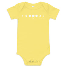 Load image into Gallery viewer, &#39;IWA + Moon Baby Onesie