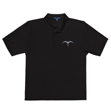 'IWA 'Ākau Kane Polo Tee (Gray Embroidery)