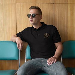 'IWA Surf Co. Polo Tee (Gold Embroidery)