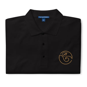 'IWA Surf Co. Polo Tee (Gold Embroidery)