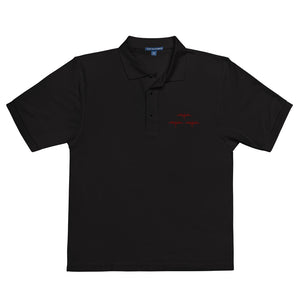 'IWA Kolu Polo Tee (Red Embroidery)