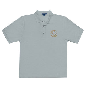 'IWA Surf Co. Polo Tee (Gold Embroidery)