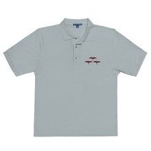 Load image into Gallery viewer, &#39;IWA Kolu Polo Tee (Red Embroidery)