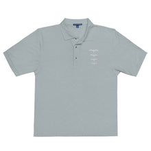 Load image into Gallery viewer, &#39;IWA Hā Polo Tee (White Embroidery)