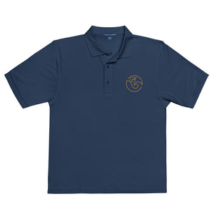 'IWA Surf Co. Polo Tee (Gold Embroidery)