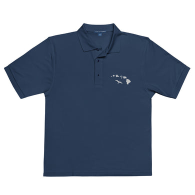 'IWA Isles Polo Tee (White Embroidery)