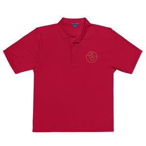 'IWA Surf Co. Polo Tee (Gold Embroidery)