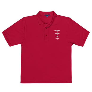 'IWA Hā Polo Tee (White Embroidery)