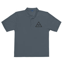 Load image into Gallery viewer, &#39;IWA Huinākolu Polo Tee (Black Embroidery)