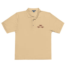 Load image into Gallery viewer, &#39;IWA Kolu Polo Tee (Red Embroidery)