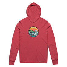 Load image into Gallery viewer, &#39;IWA Surf Co. Hooded long-Sleeve Tee